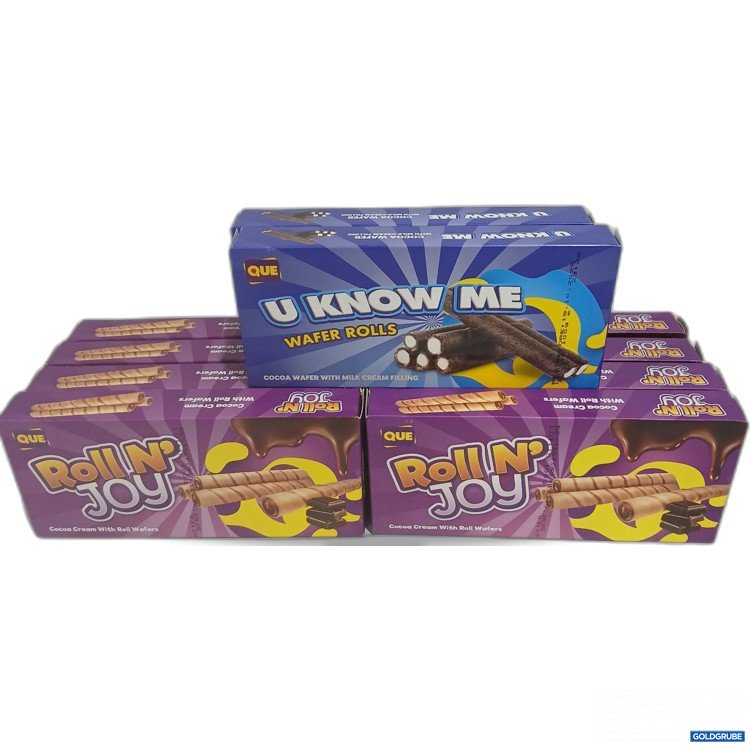 Artikel Nr. 916230 Artikel Nr. 916230: Roll N'Joy Roll Wafers je 40g