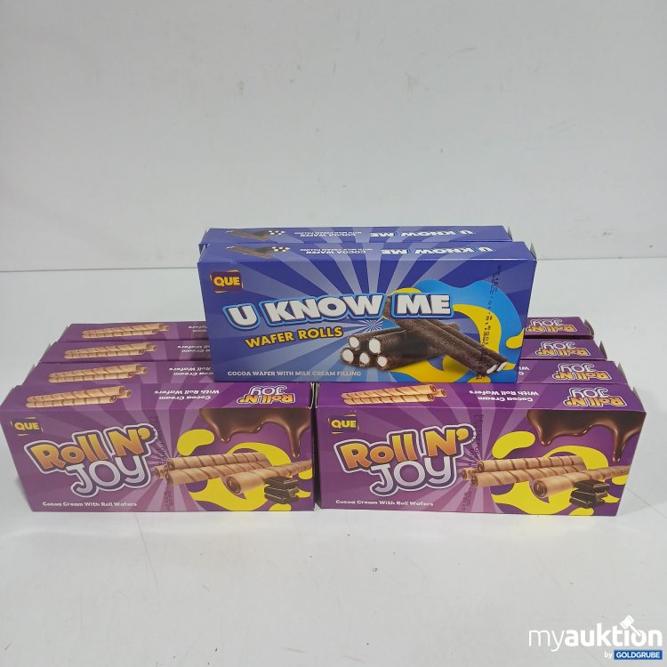 Artikel Nr. 916230 Artikel Nr. 916230: Roll N'Joy Roll Wafers je 40g