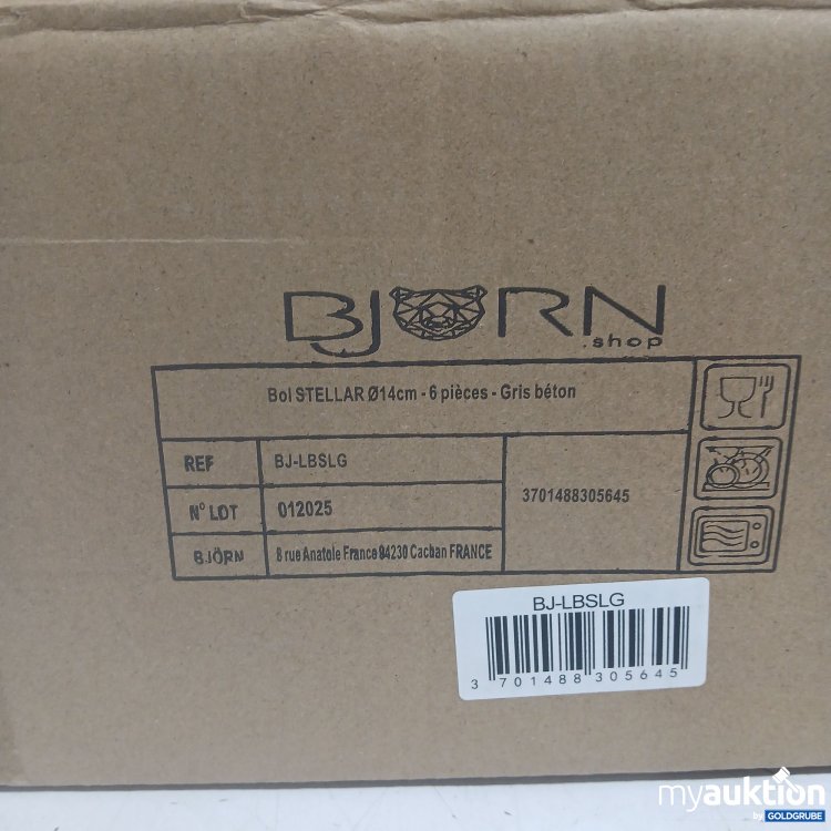 Artikel Nr. 972230: Björn Bol Stellar ø14cm 6Stk Gris beton 