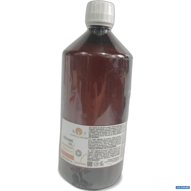 Artikel Nr. 979230: Sesame Oil cold pressed organic 1000ml 