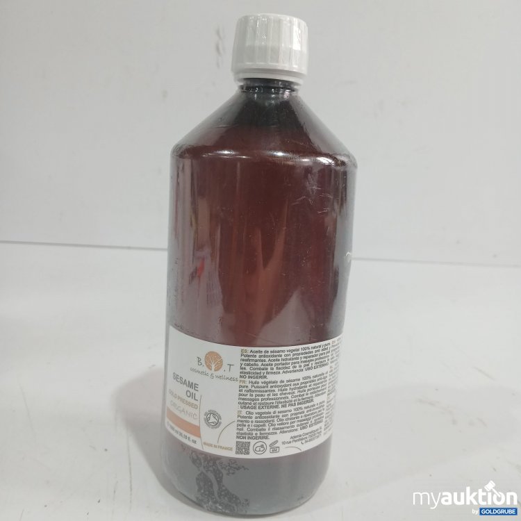 Artikel Nr. 979230: Sesame Oil cold pressed organic 1000ml 