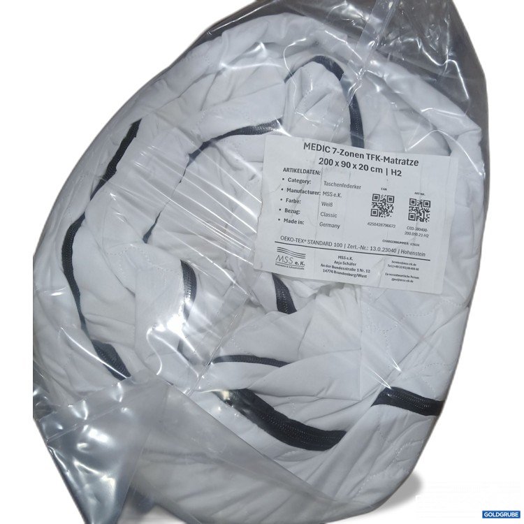 Artikel Nr. 983230 Artikel Nr. 983230: MSS e.K TFK Matratze Medic 7 Zonen 200x90x20cm