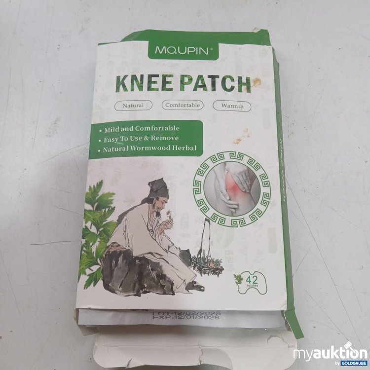 Artikel Nr. 987230 Artikel Nr. 987230: MQUPIN Knee Patch 42 patches 3stk