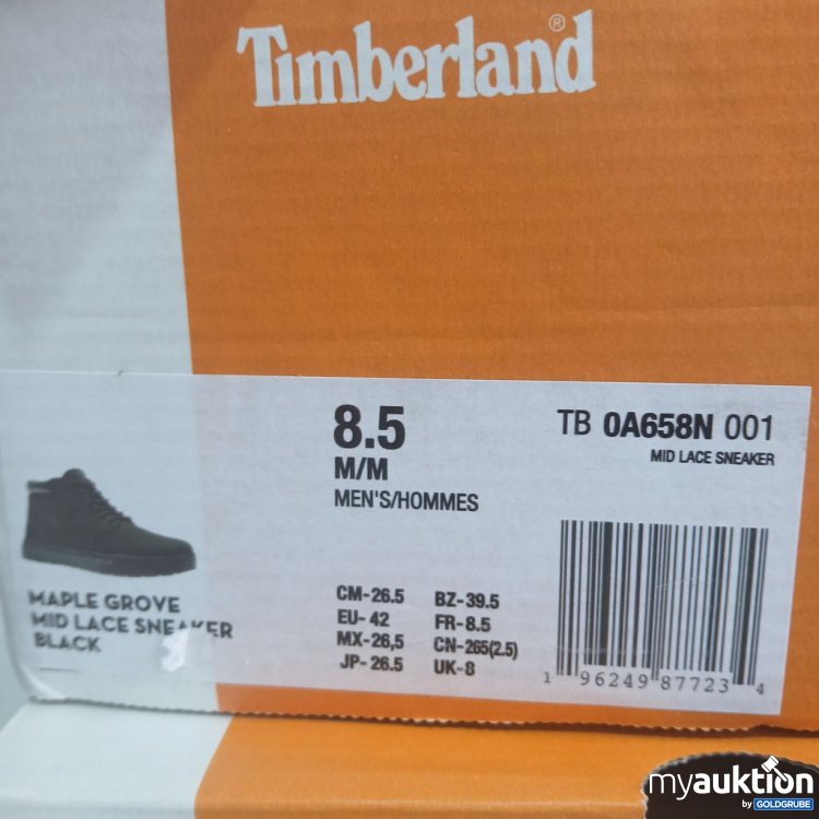 Artikel Nr. 992230 Artikel Nr. 992230: Timberland Schuhe Maple Grove Mid Lace Sneaker Schwarz