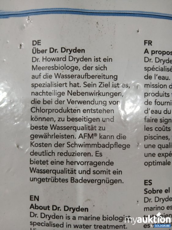 Artikel Nr. 995230 Artikel Nr. 995230: BAYROL AFM 21kg Filterglas