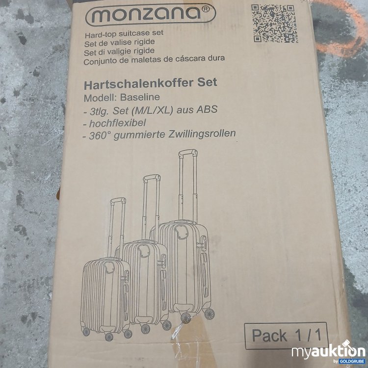 Artikel Nr. 438231: Monzana Hartschalenkoffer Set 3tlg. 