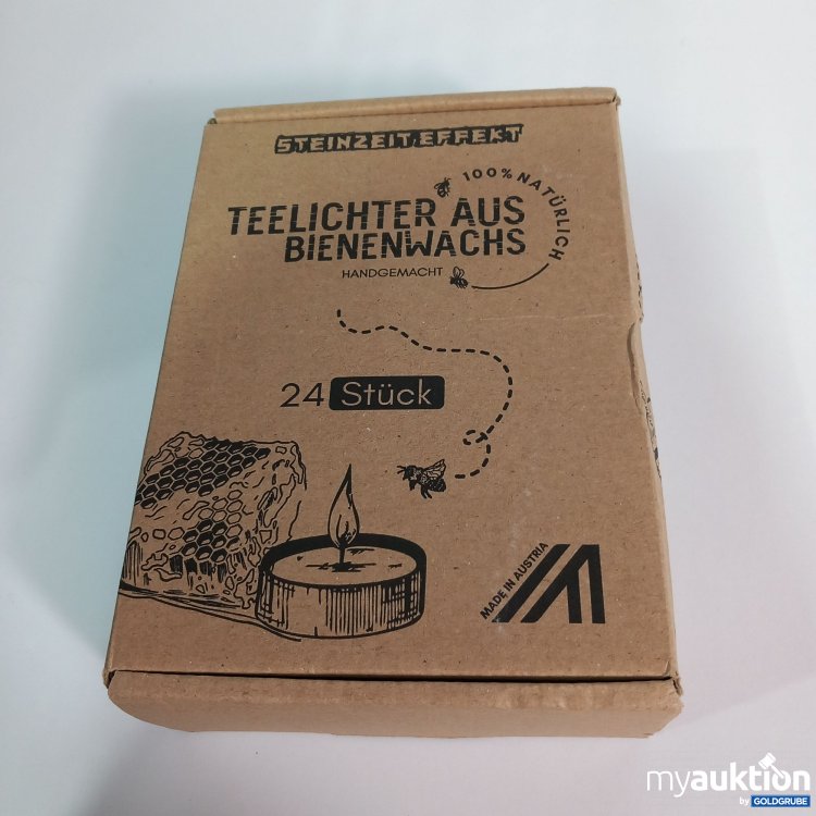 Artikel Nr. 777231 Artikel Nr. 777231: Teelichter aus Bienenwachs 24 Stück