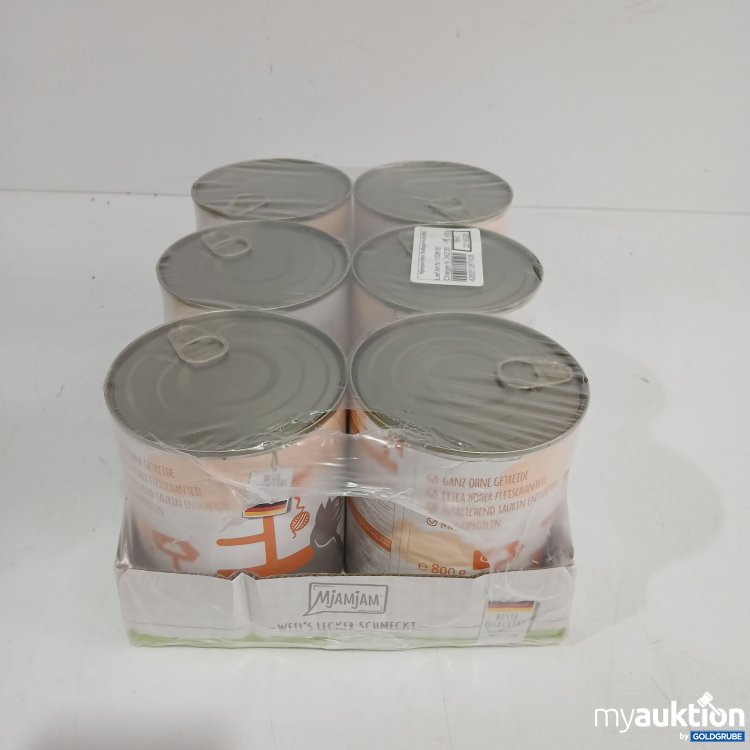 Artikel Nr. 809231: Mjamjam Katzenfutter saftiges Huhn 6x800g