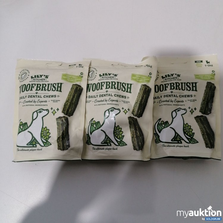 Artikel Nr. 875231: Lilys Kitchen Woof Brush Daily Dental3×130g
