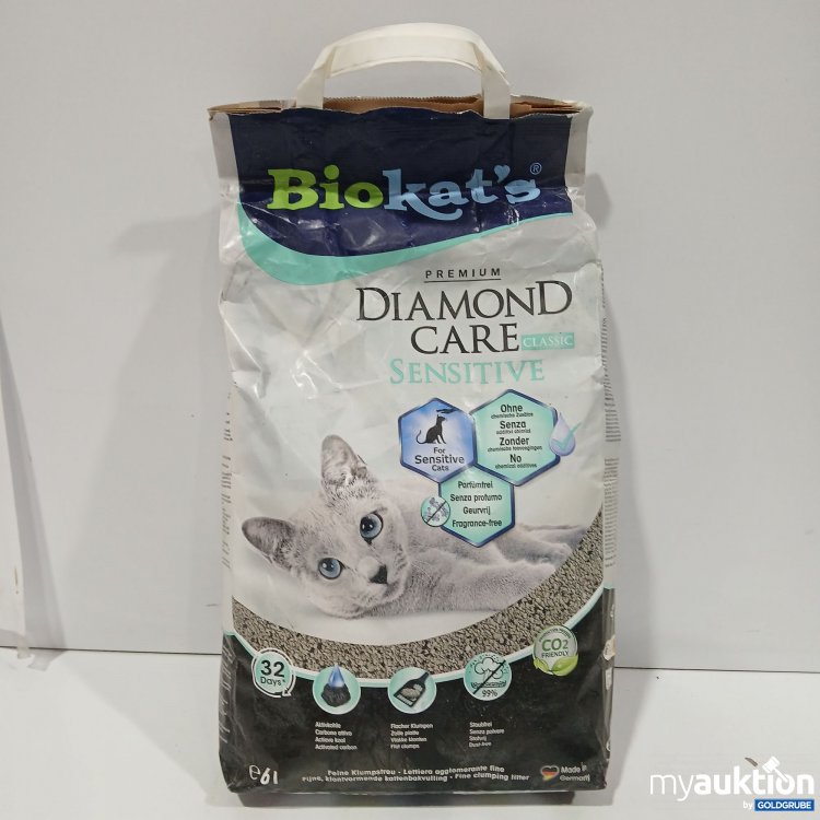 Artikel Nr. 885231: Biokat's Diamond Care Classic Sensitive Katzenstreu 6l