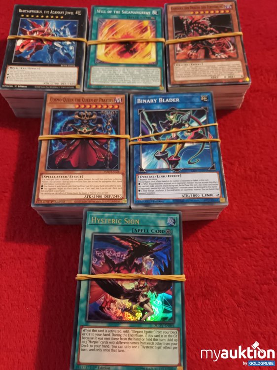 Artikel Nr. 907231 Artikel Nr. 907231: 600 Yu Gi Oh Sammelkarten