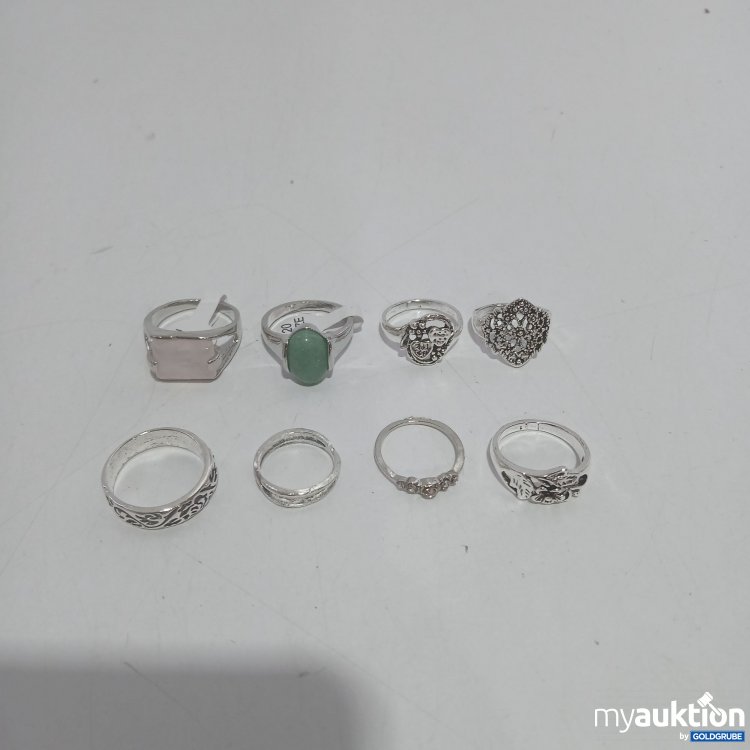 Artikel Nr. 911231: Diverse Ringe 8 Stück 