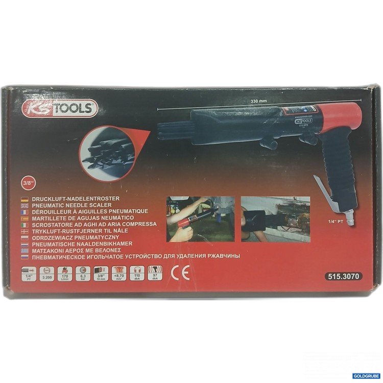 Artikel Nr. 960231: KS-Tools Druckluft-Nadelentroster 515.3070 