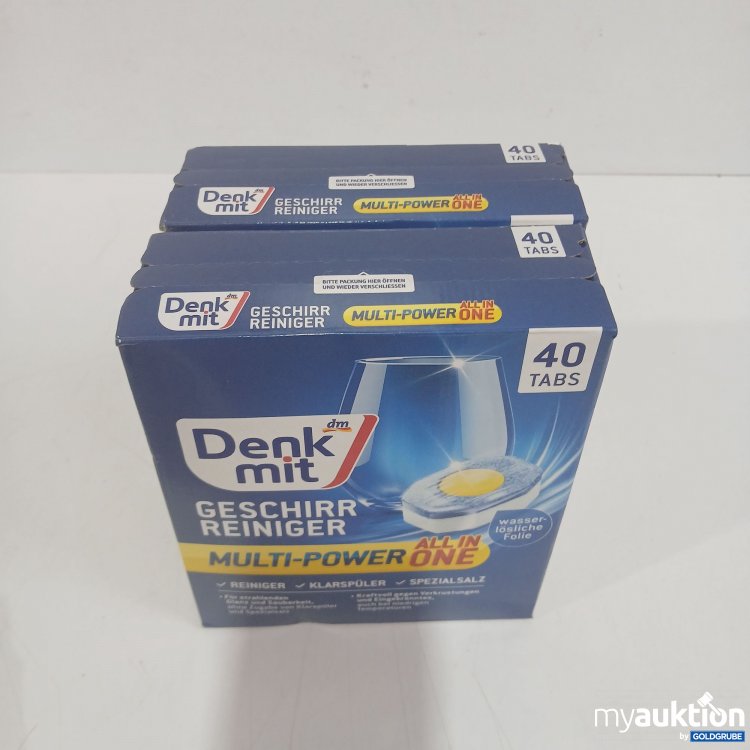 Artikel Nr. 981231: Denkmit Geschirr-Reiniger 2x40 Tabs