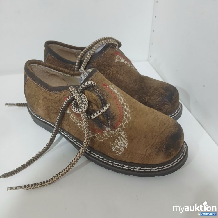 Artikel Nr. 990231: ALPIN Haferlschuh Wildleder Schnürschuh