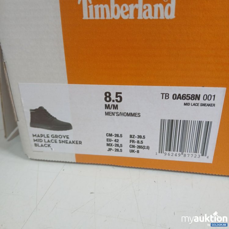 Artikel Nr. 992231 Artikel Nr. 992231: Timberland Mid Lace Sneaker Schwarz