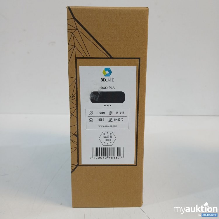 Artikel Nr. 470232 Artikel Nr. 470232: 3D Jake eco PLA 1,75 mm 1000 g Schwarz