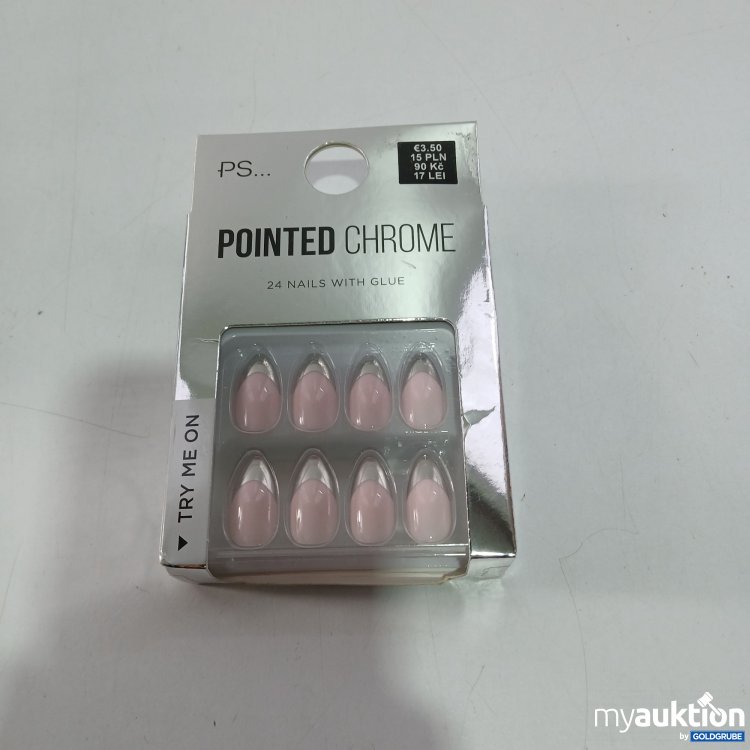 Artikel Nr. 812232: Pointed Chrome Künstler Nägel 