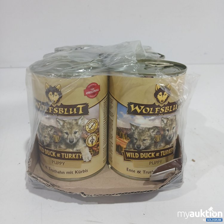 Artikel Nr. 869232 Artikel Nr. 869232: Wolfsblut Wild Duck & Turkey Puppy 6x395g