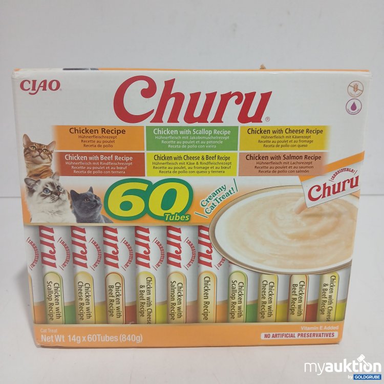 Artikel Nr. 873232: Churu Zusatznahrung für Katzen 60x14g 