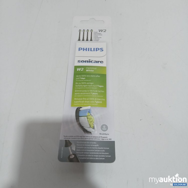 Artikel Nr. 877232 Artikel Nr. 877232: Philips W2 4 Bürstenköpfe