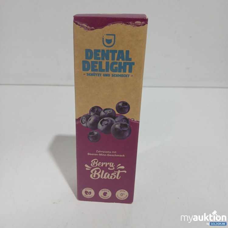 Artikel Nr. 882232 Artikel Nr. 882232: Dental Delight Berry Blast Zahnpasta mit Beeren-Minz Geschmack 75ml