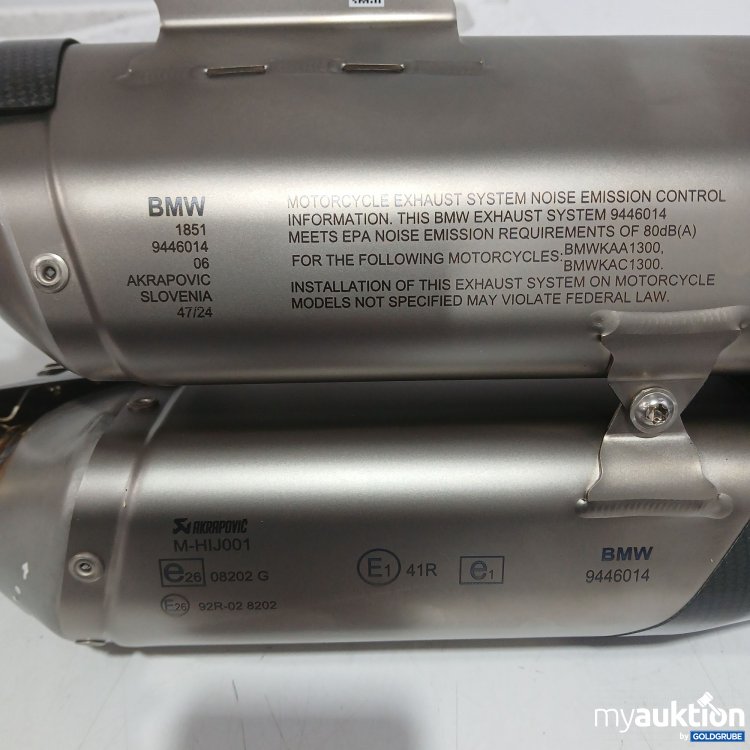 Artikel Nr. 889232: Akrapovic BMW Motorrad M-HIJ001 