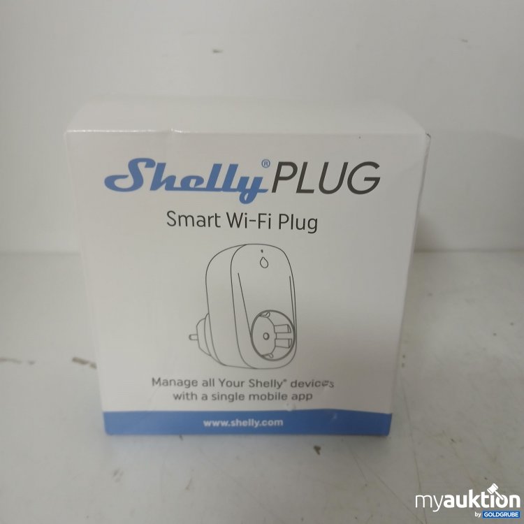 Artikel Nr. 906232 Artikel Nr. 906232: Shelly Plug Smart Wi-Fi Plug