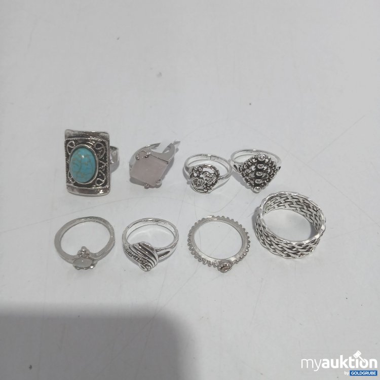 Artikel Nr. 911232: Diverse Ringe 8 Stück 