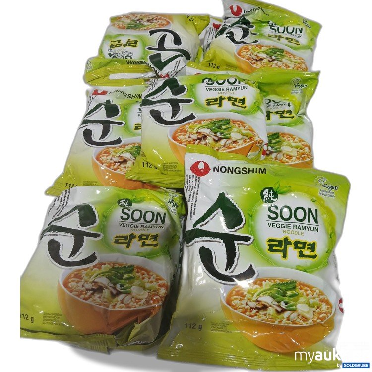 Artikel Nr. 916232: Nongshim Veggie Ramyun Noodle je 112g