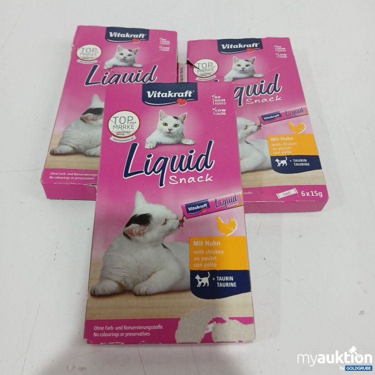 Artikel Nr. 950232: Vitakraft Liquid Snack 3x6x15g 