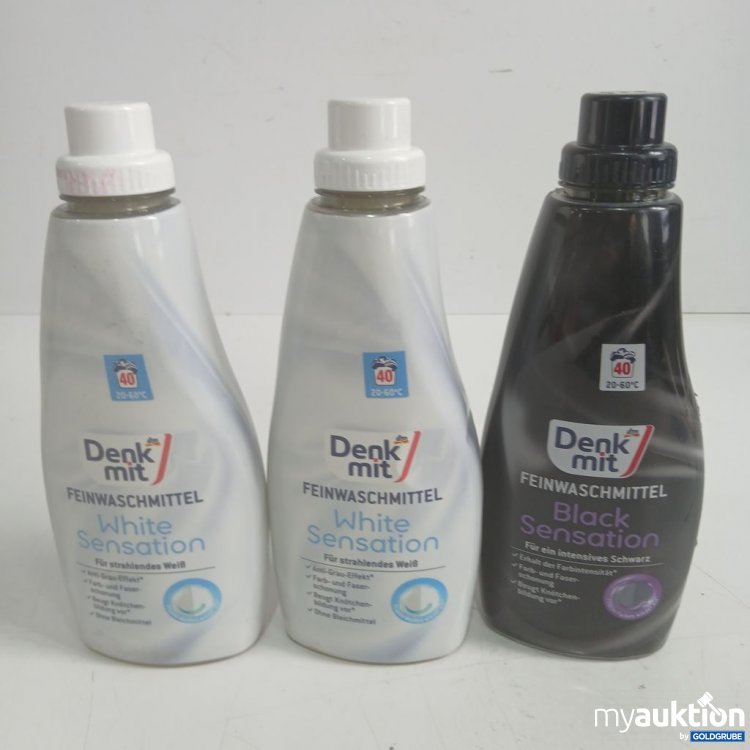 Artikel Nr. 977232 Artikel Nr. 977232: Denk mit Feinwaschmittel 2xWhite Sensation,1x Black Sensation, 40 Wäschen