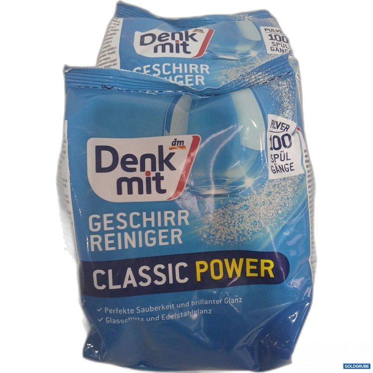 Artikel Nr. 981232 Artikel Nr. 981232: Denkmit Geschirr-Reiniger Classic Pulver 2x1,5kg