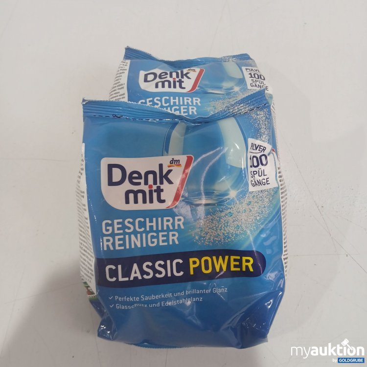 Artikel Nr. 981232 Artikel Nr. 981232: Denkmit Geschirr-Reiniger Classic Pulver 2x1,5kg