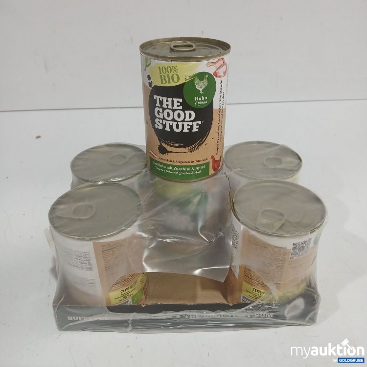 Artikel Nr. 463233: The Good Stuff Hundefutter Bio Huhn mit Zucchini & Apfel 6x400g 