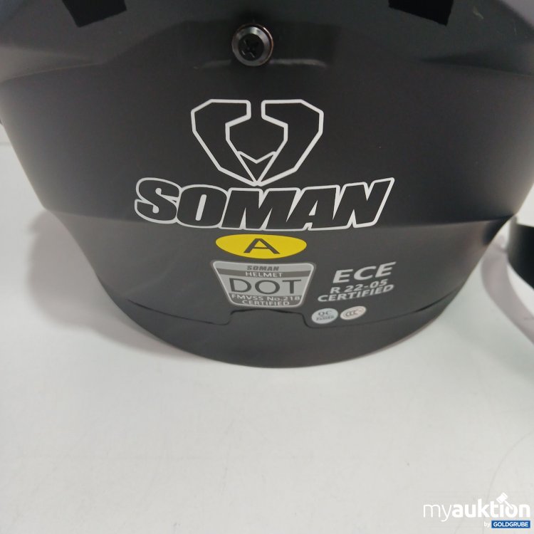 Artikel Nr. 827233: Soman Mottorad Helm 