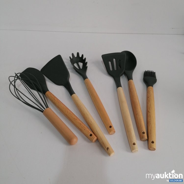 Artikel Nr. 840233 Artikel Nr. 840233: Küchenhelfer Set mit Holzgriff