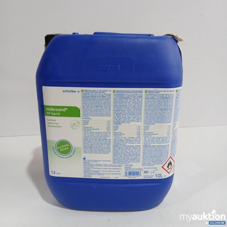 Artikel Nr. 867233 Artikel Nr. 867233: Schalke Mikrobiologie AF Liquid 10l