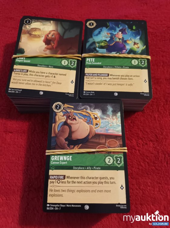 Artikel Nr. 907233 Artikel Nr. 907233: 300 Lorcana Sammelkarten