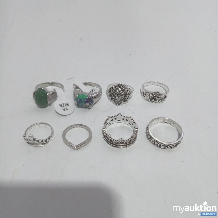 Artikel Nr. 911233: Diverse Ringe 8 Stück 