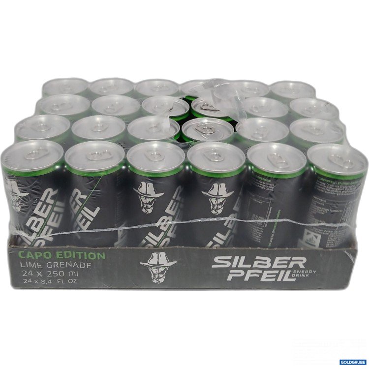 Artikel Nr. 913233: Silber Pfeil Energy Drink Lime Grenade 24x 250ml