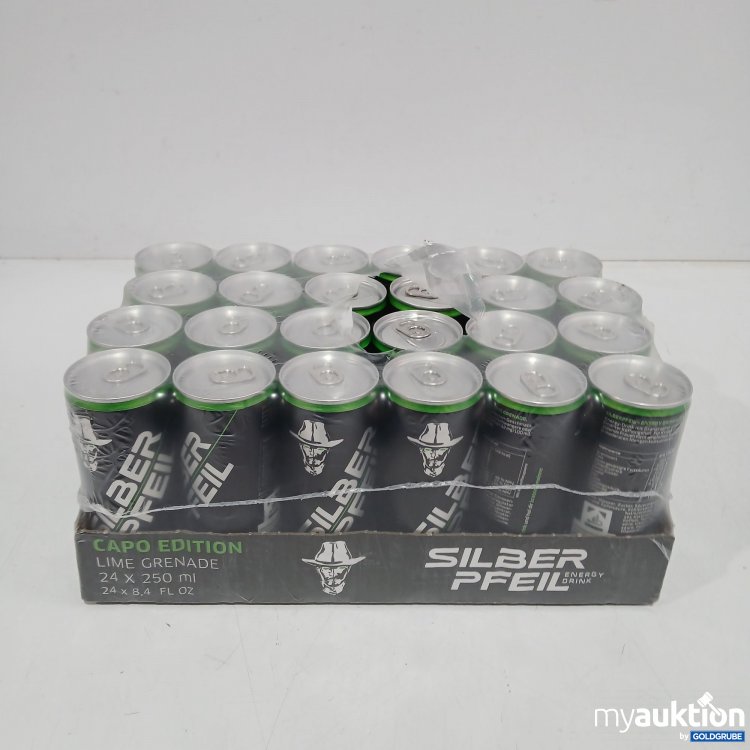 Artikel Nr. 913233: Silber Pfeil Energy Drink Lime Grenade 24x 250ml