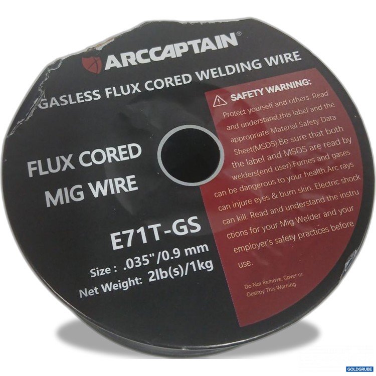 Artikel Nr. 920233: ARCCAPTAIN Flux Cored MIG Wire E71T-GS