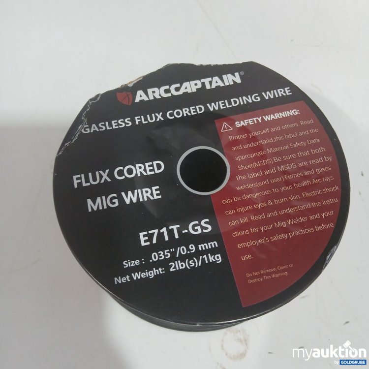 Artikel Nr. 920233: ARCCAPTAIN Flux Cored MIG Wire E71T-GS