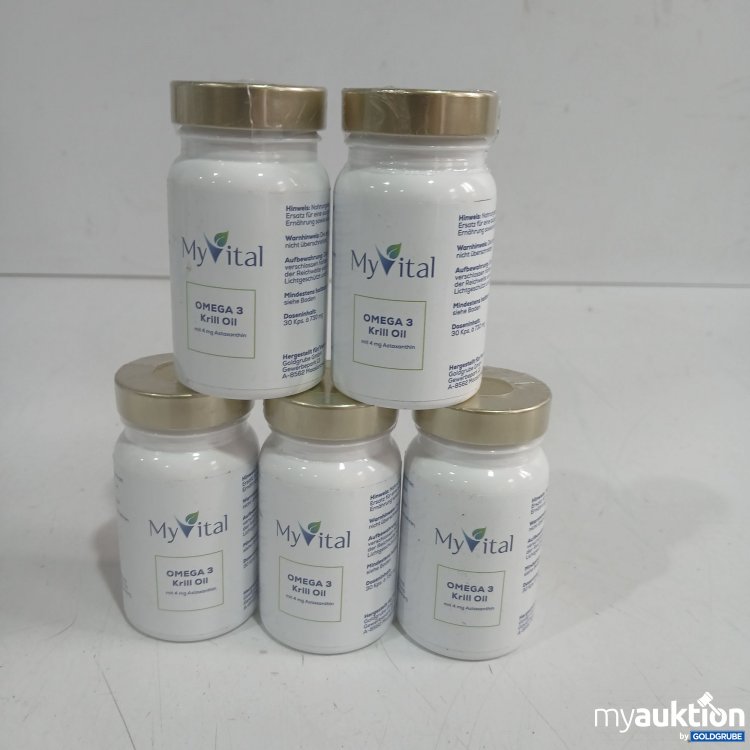 Artikel Nr. 929233 Artikel Nr. 929233: MyVital Omega 3 Krill Oil 30Kapseln