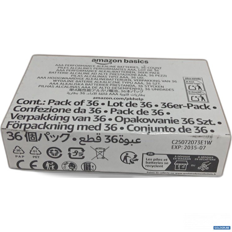Artikel Nr. 955233: Amazon Basics AAA Performance Batterien 36 Stück  