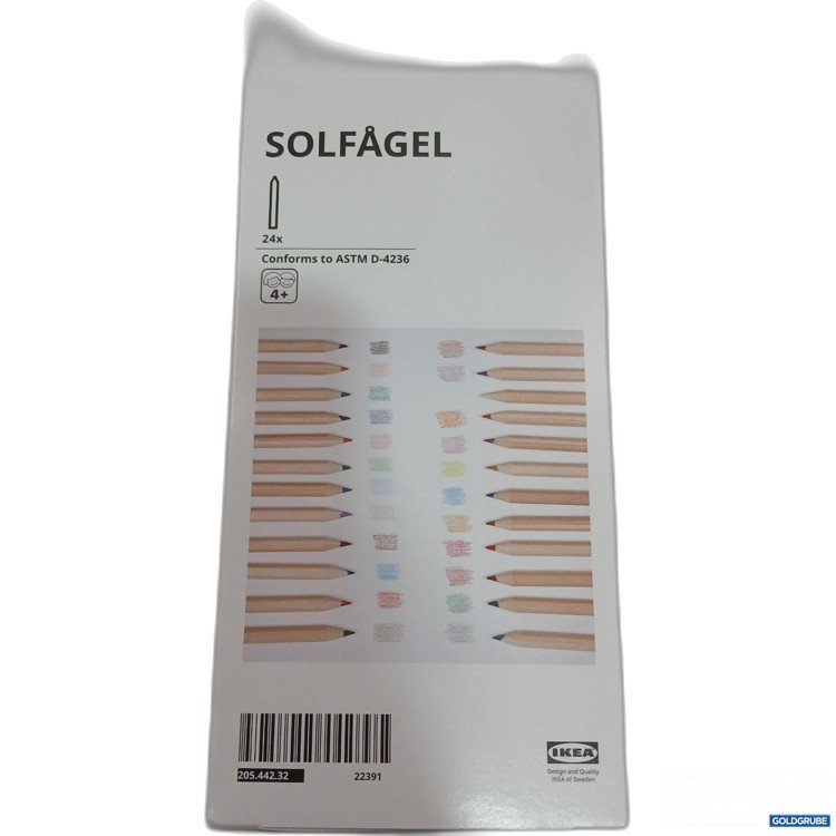 Artikel Nr. 959233: IKEA Solfagel Bundstifte 24x 205.442.32
