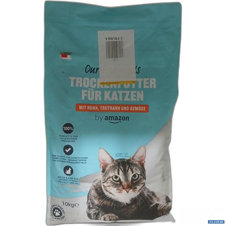 Artikel Nr. 971233: by amazon Trockenfutter für Katzen mit Huhn, Truthahn und Gemüse 10 kg