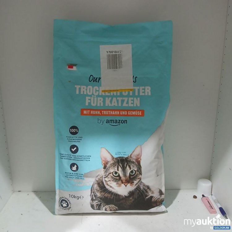 Artikel Nr. 971233: by amazon Trockenfutter für Katzen mit Huhn, Truthahn und Gemüse 10 kg