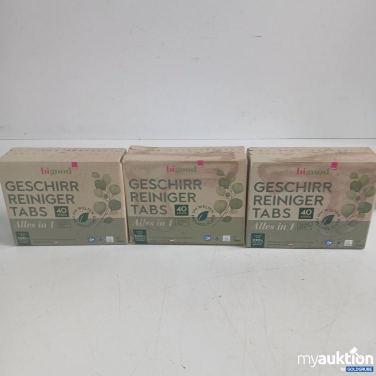 Artikel Nr. 977233 Artikel Nr. 977233: bigood Geschirr Reiniger Tabs Alles in 1 40 Stück